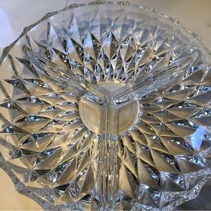 Beautiful Vintage Cut Glass Dish